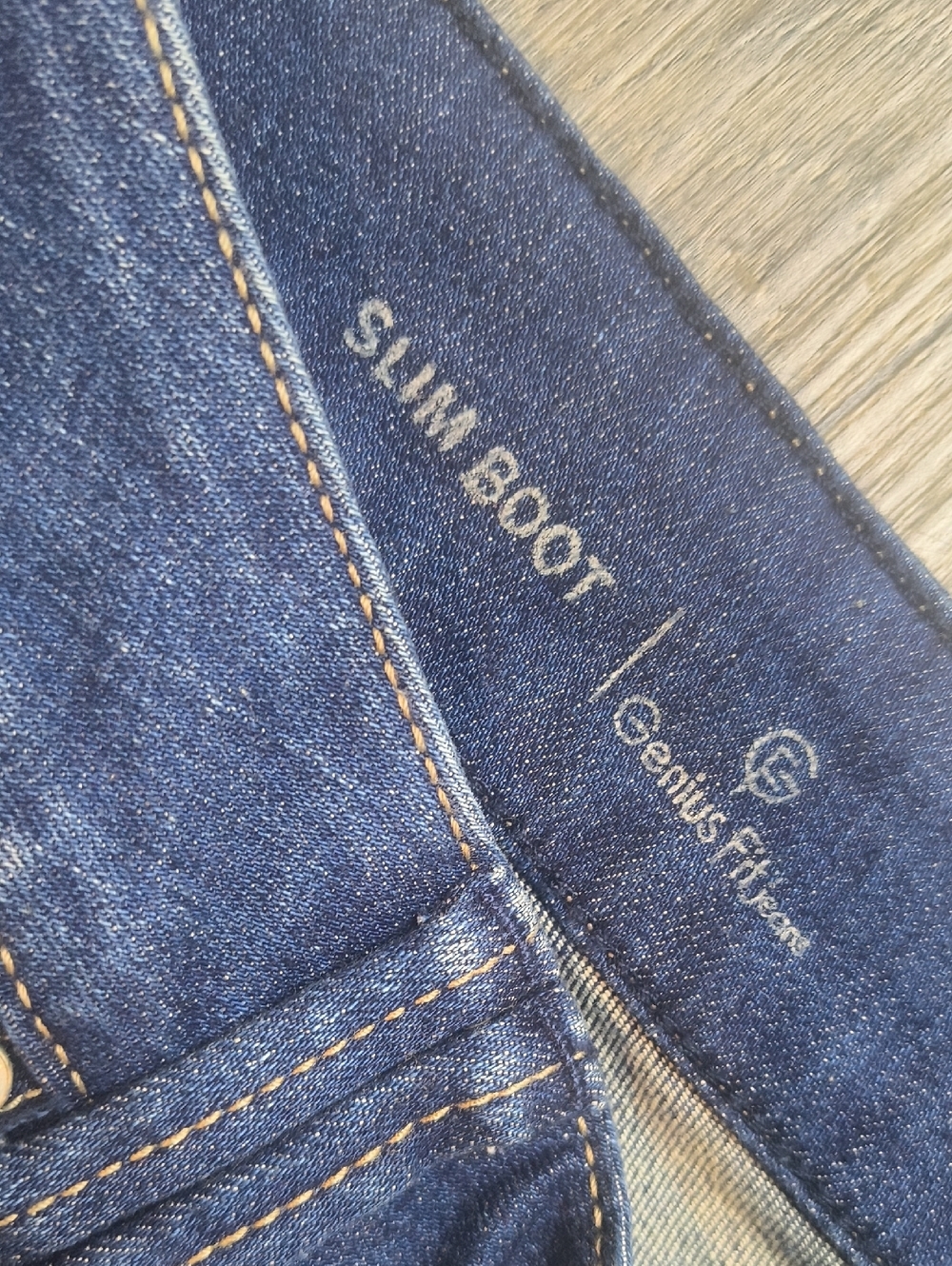 Bootcut w/30" Inseam👖High Rise Lane Bryant Denim Jeans Size 18 sac339 - Picture 4 of 5